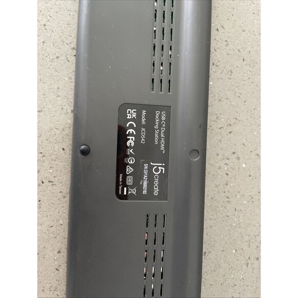 J5 Create USB-C Dual HDMI Docking Station JCD542 Tested READ - Picture 6 of 12